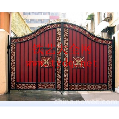 Wrought iron gates